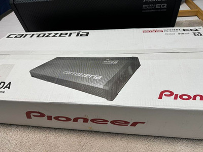 Pioneer TS-WX70DA Powered Subwoofer 16cm×2 Auto Sub Box Carrozzeria Neu
