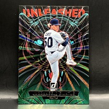 2025 Donruss -Jurrangelo Cijntje Unleashed Insert Green Laser Parallel Seattle