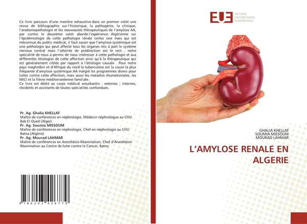 Ghalia Khellaf (U. A.) | L'amylose Renale EN Algerie | Taschenbuch | FranzöSisch-image