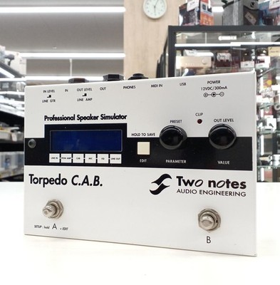 Two Notes Torpedo C.A.B Cabinet Simulator No.nm350