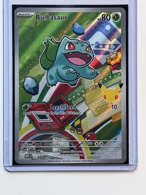 2026 Pokémon MEP EN 037 Bulbasaur Holo Promo - First Partner Illustration