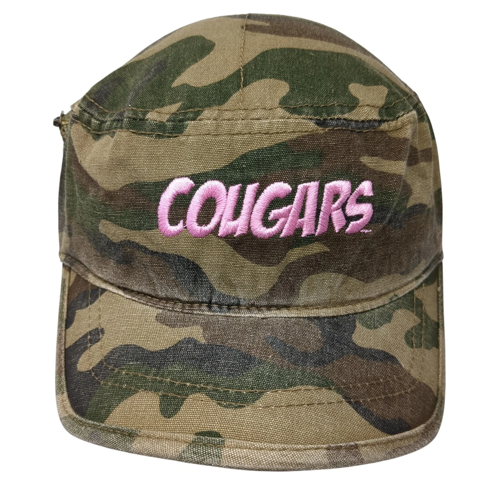 Cougars Cadet Army Cap Multicolor OS Adjustable Camouflage Pacific Headwear