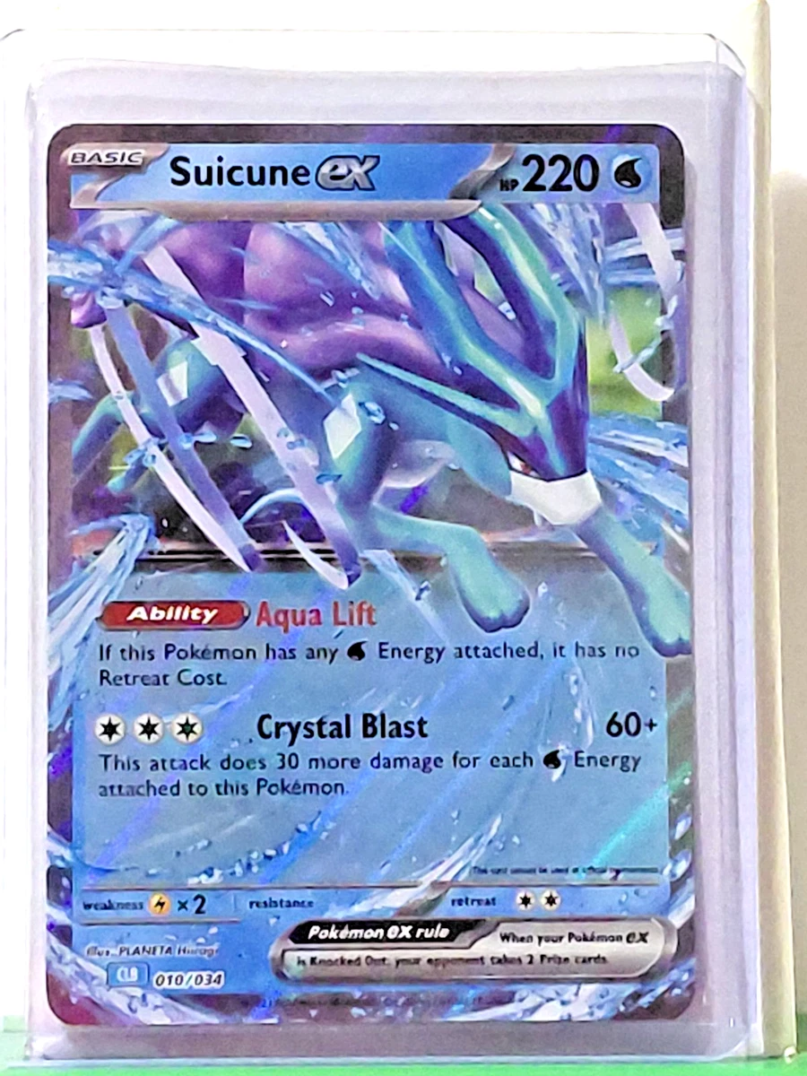 Suicune Holo Pokémon TCG Individual Collectible Card Game Cards