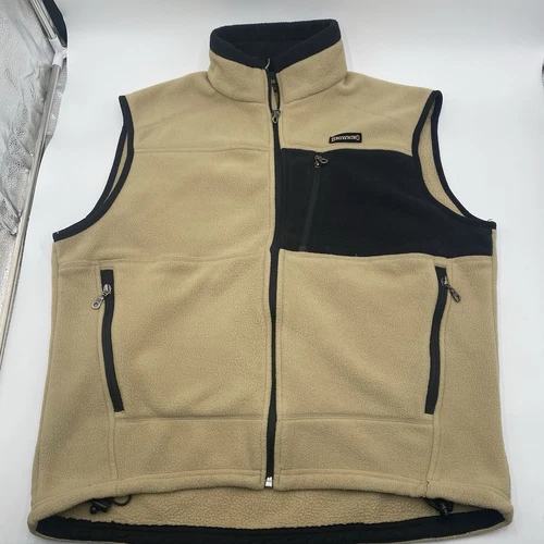 VETEMENTS Giubbotto Pile Browning Uomo Grande Marrone Marrone Marrone Escursionismo Outdoor Caccia Giacca Full Zip