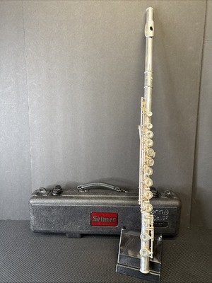 Selmer USA Student Flute with Original Hard Case - Silver Band Class Instrument