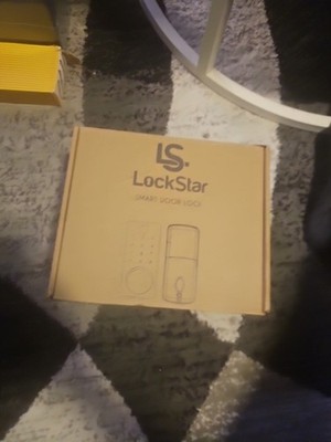 Lock Star Smart Door Lock App Control S110BBL-F Deadbolt New, Multiple Entry