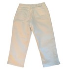 LAUREN JEANS CO. RALPH LAUREN WHITE CROPPED STRETCH JEANS 4-EUC — photo 4