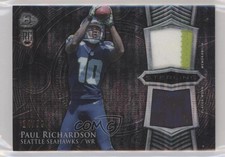 2014 Bowman Sterling Pulsar Refractor 14/50 Paul Richardson Dual Patch 17xm