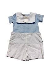 Beaufort Bonnet Company Romper One Piece Button Short Size 18-24M New w/Tag