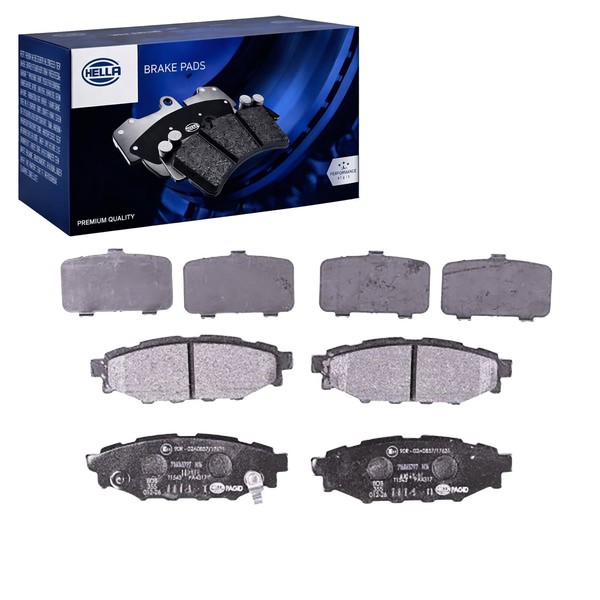 Hella BremsbelÄGe Hinterachse Passend FüR Toyota GT | 8DB 355 012-261-image