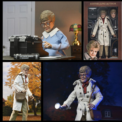 Jessica Fletcher Murder She Wrote 8-Inch Clothed Neca Action Figure