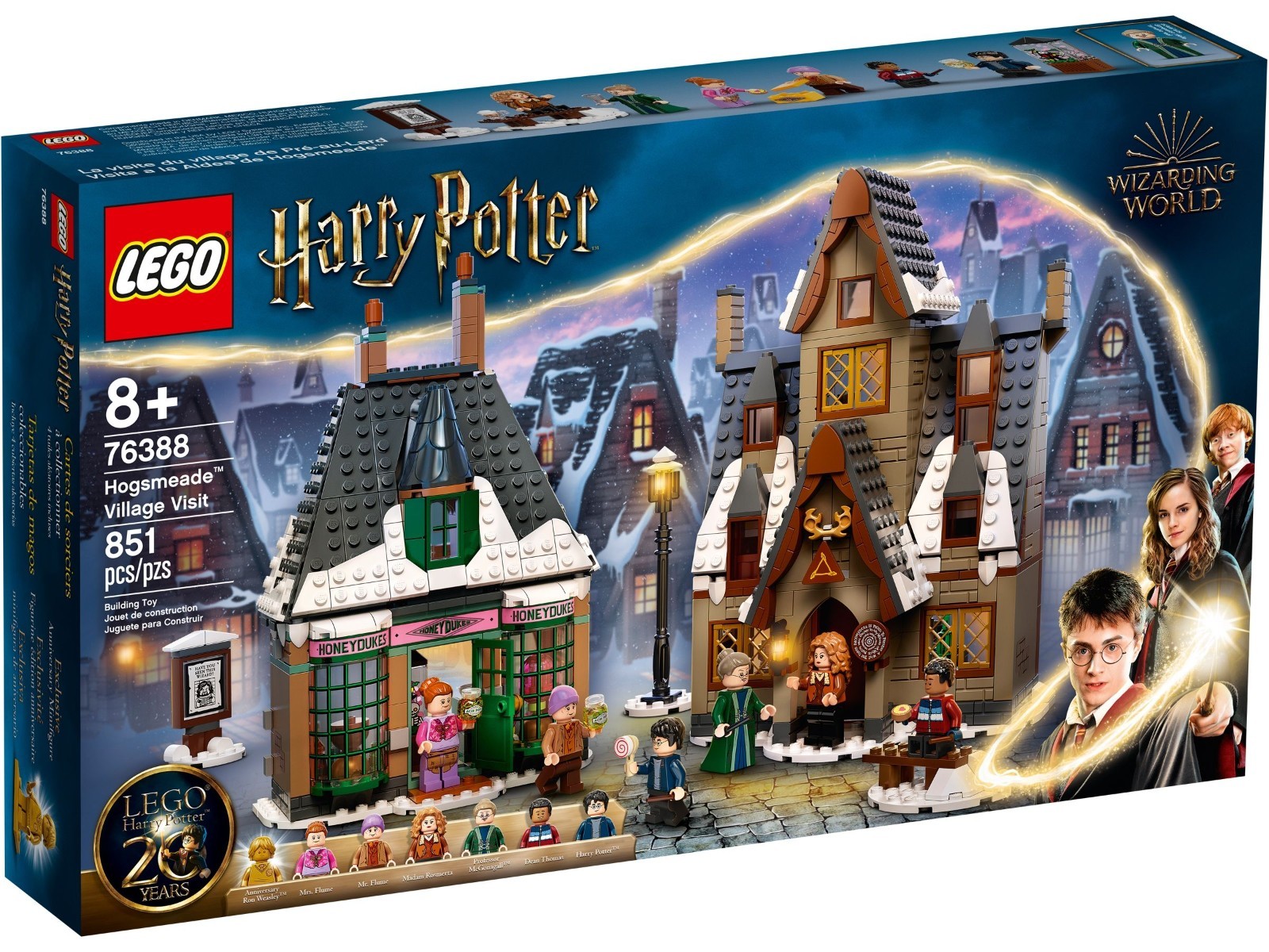 LEGO® 76388 Besuch in Hogsmeade I Harry Potter Zaubererdorf Honigtopf Drei Besen - Bild 13