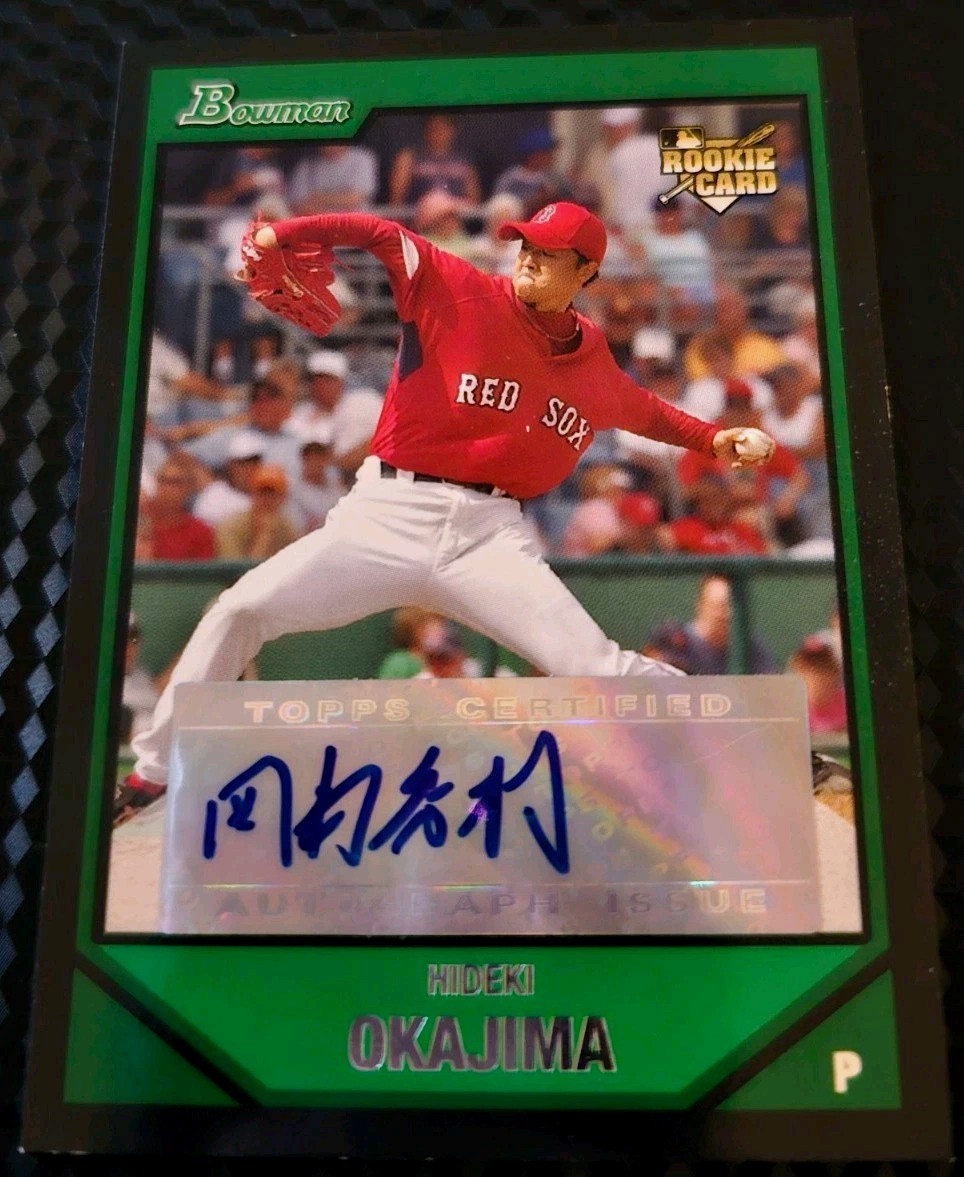 2007 Bowman Hideki Okajima #219 Red Sox
