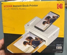 KODAK Dock Plus 4PASS Instant Photo Printer (4x6 inches) New Open Box