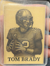 The Collectible Cards Company Tom Brady Buccaneers NFL Card Limited 25/100