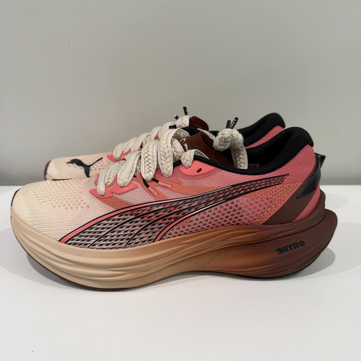 Puma Deviate Nitro 3 Brooklyn Circus Alpine Hibiscus Brown Men's