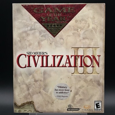 Civilization III: Game of The Year, 2001, Big Box, New & Sealed
