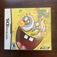 Spongebob's Truth Or Square - Nintendo DS Game w/Manual