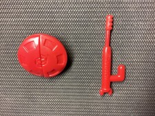 TMNT Teenage Mutant Ninja Turtles 1993 Parts to Complete Road Ready Splinter Red