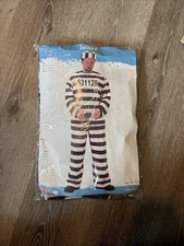 Jailbird Halloween Men's Costume Men’s  
