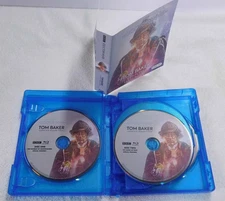 Doctor Who Tom Baker Complete Season Three Blu-Ray Dr 3 Third 3rd Damaged Case