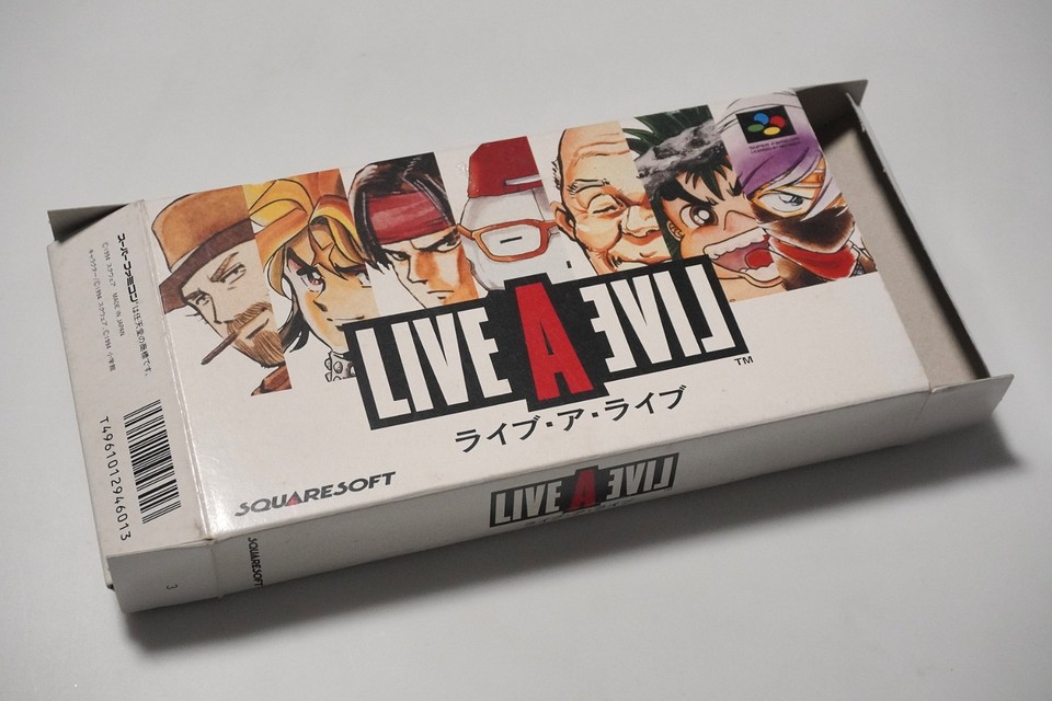 Super Famicom Live A Live boxed + Reg Japan SFC game US Seller | eBay