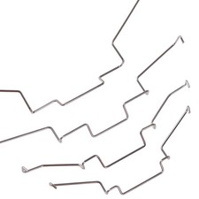 1Pair CPU Radiator Fan Hook Fixed Bracket Fan Buckle Elastic Steel Fan Buc l t 