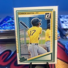 2025 Donruss Konnor Griffin Rated Prospect RC Card Pirates Rookie