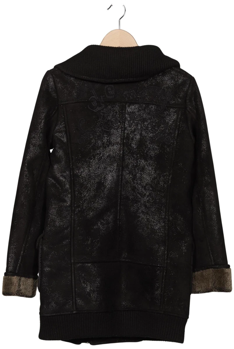 Desigual Mantel Damen Jacke Parka Gr. 38 Schwarz #pxpj3jr