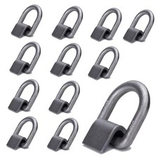 3/8" Heavy Duty Weld-On Forged D Ring with MBS: 5,000 lbs, D-Ring Tie Down