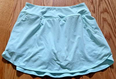 *New Without Tags*Fila Skort, Mid Rise Size Large Mint Green Tru Dry Sz: Large