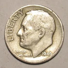 1946 P ROOSEVELT DIME in circulated condition