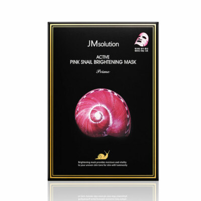 [JMsolution] Active Pink Snail Brightening Mask Prime - 1pack(10pcs) / Free Gift
