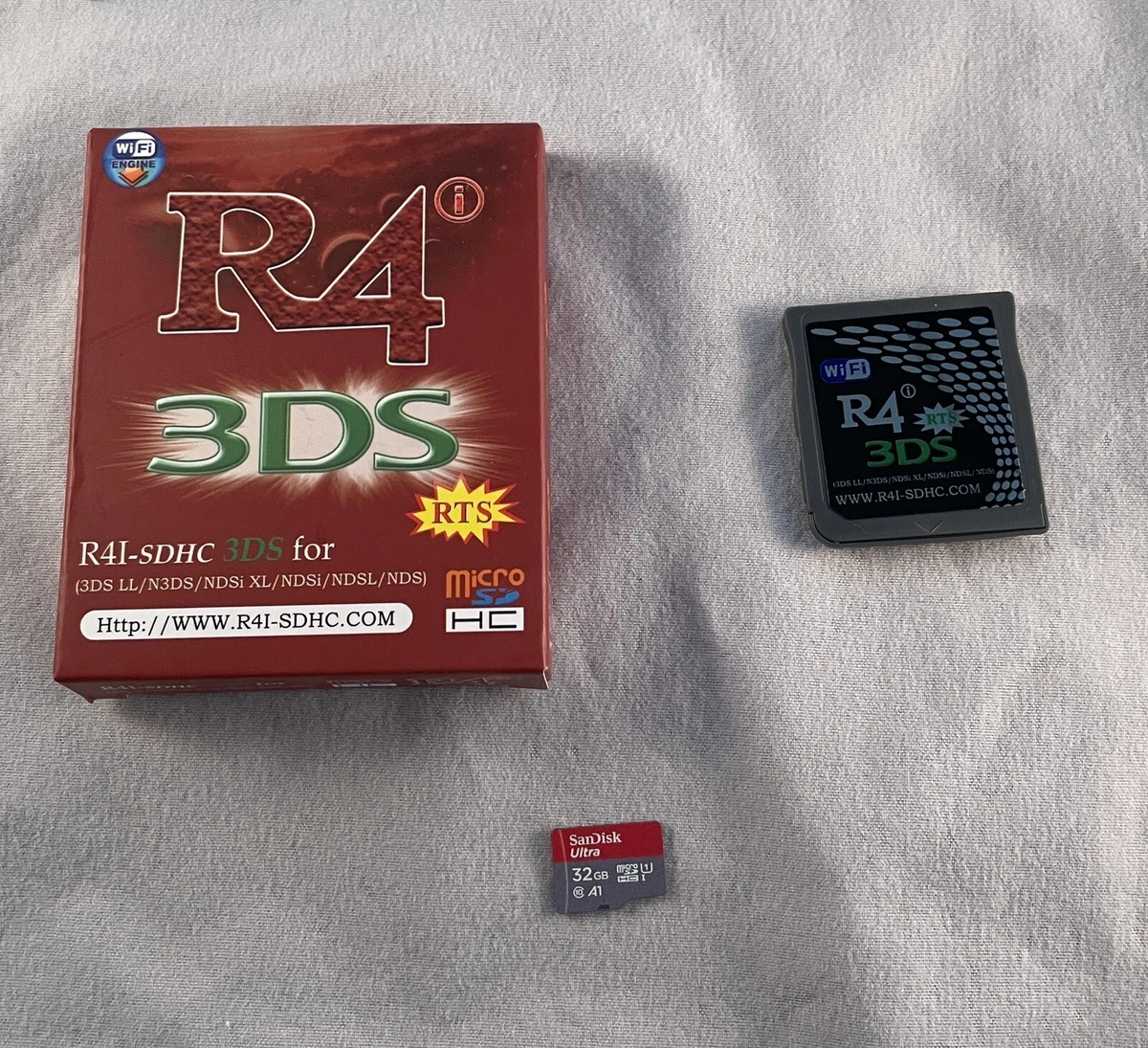 R4i 3DS Cartridge Nintendo 3DS PRE-CONFIGURED Ready Play! + 32gb Sandisk | eBay