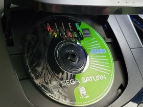 Alien Trilogy for Sega Saturn USA Disc and Manual, No Case