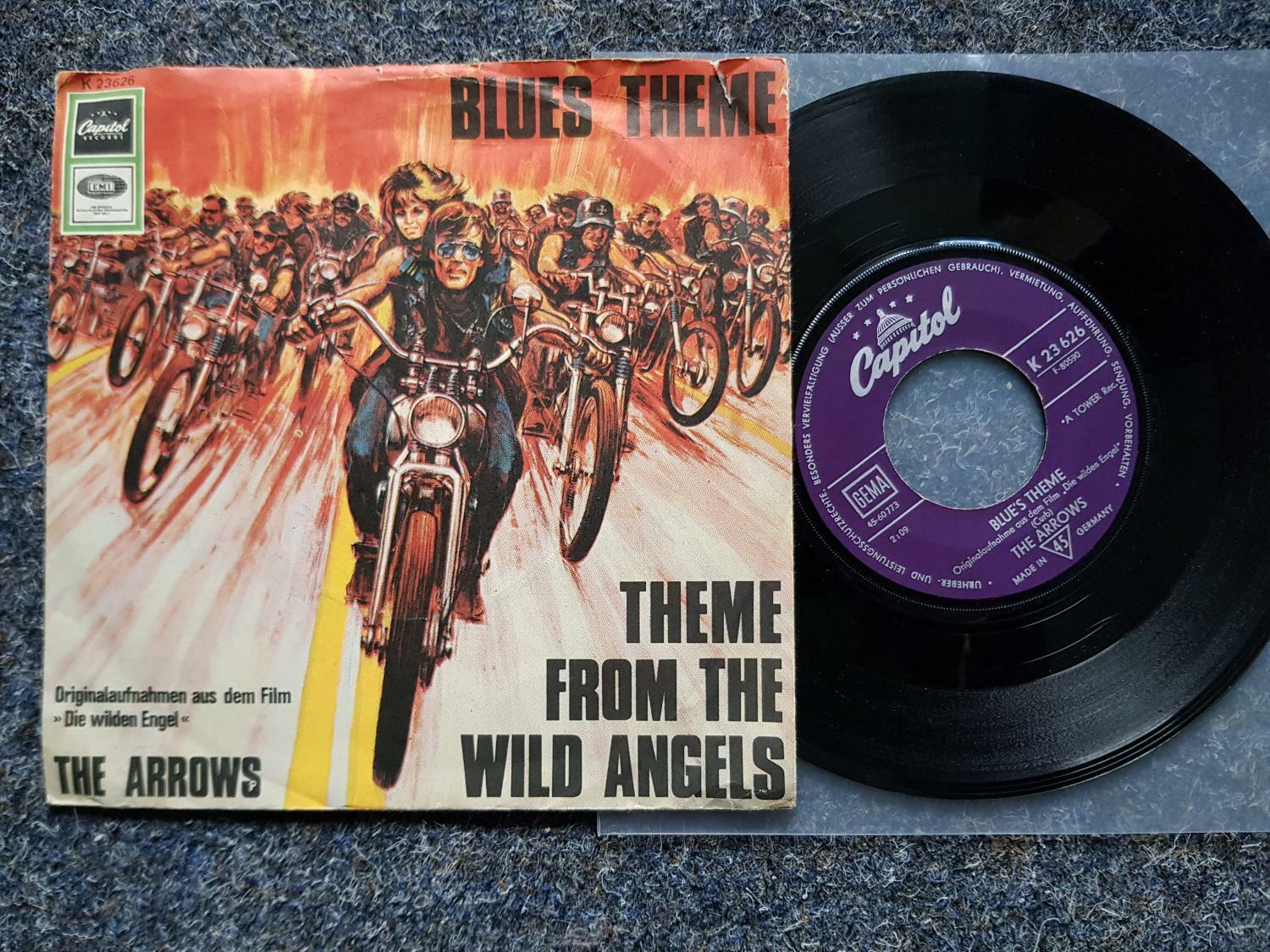 7"" Single Vinyl The Arrows - Blues Theme/ Theme from the Wild Angels Germany