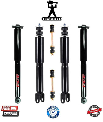 Complete Front & Rear Shock with Sway Bar Fits 03-14 Chevrolet Express 1500 GMC