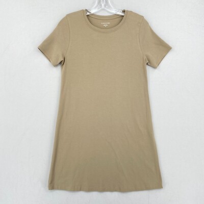 white christmas dresses Heathered Organic Cotton Stretch Jersey Dress – Eileen Fisher Renew