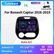 For Renault Captur Kaptur Car Multimedia Video Stereo Carplay GPS Screen Radio