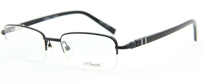 NEW ST DUPONT DP-0022U 3 BLACK AUTHENTIC EYEGLASSES FRAMES RX DP 0022U 52-19
