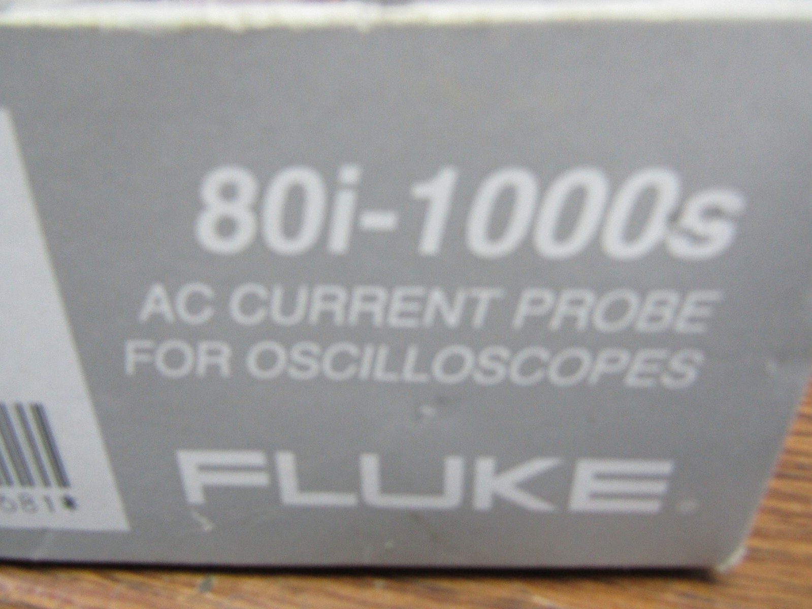 FLUKE 80I1000s AC CURRENT PROBE FLUKE FOR OSCILLOSCOPES eBay