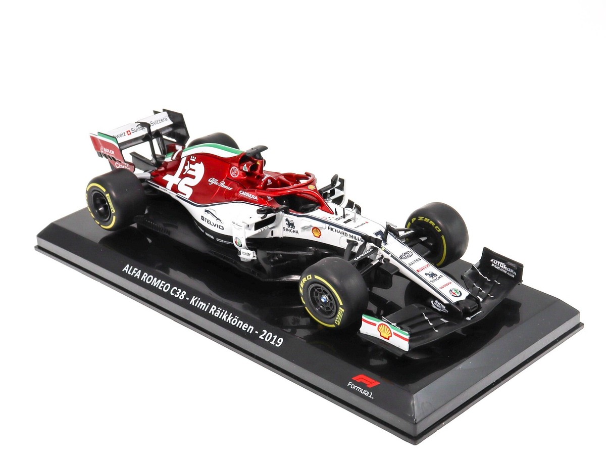 Formula 1 ALFA ROMEO C38 Räikkönen 2019 - 1:24 Diecast F1 Formula 1 ALFA ROMEO C38 Räikkönen 2019 - 1:24 Diecast F1