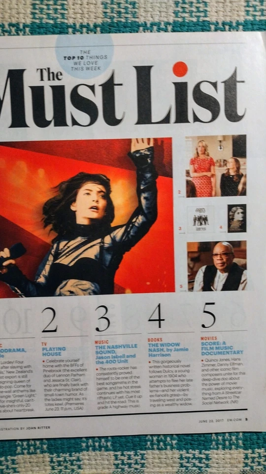 Entertainment Weekly June 23, 2017 Red White & Ru Pride LGBTQ Special Issue Foto 3 de 4