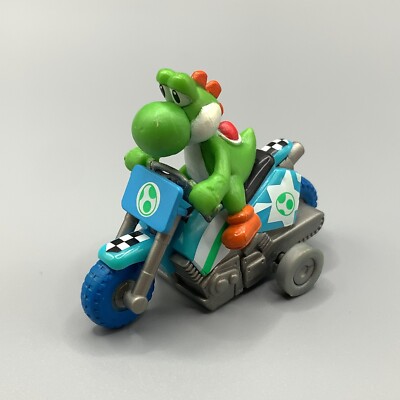 Yoshi Super Mario Kart Nintendo Pull Back Car Suntory Wii 2008