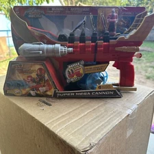 Damaged Packaging : See Photos.  Power Rangers Super Megaforce Super Mega Cannon