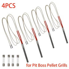 4xGrill Hot Rod Igniter Kit Replacement Parts For Pit Boss Pellet Grills&Somkers