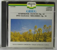 Vienna Symphony Orchestra - Cd - Grieg Symphonic Dances Op. 64 - Classical