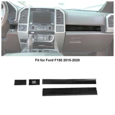 Central Control Dashboard Decor Strip Trim Cover For 2015+ Ford F150 Accessories