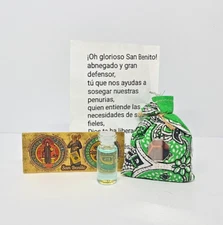 AMULETO SAN BENITO / SAINT BENEDICT AMULET PROTECCION PARA ALEJAR EL MAL