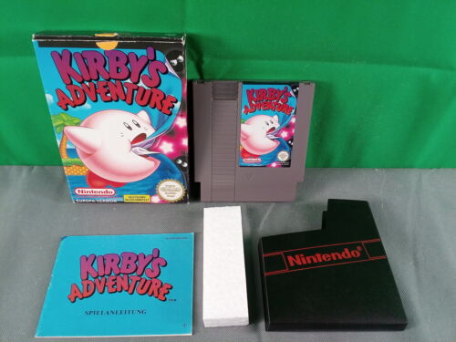 Kirby's Adventure Nintendo NES !! + oryginalne opakowanie / oryginalne opakowanie + instrukcja. !! - Zdjęcie 1 z 10